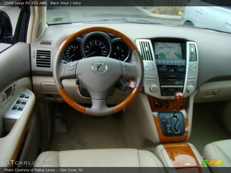 Black Onyx / Ivory 2008 Lexus RX 350 AWD