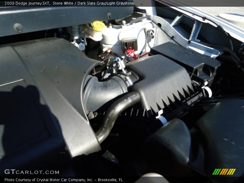 Stone White / Dark Slate Gray/Light Graystone 2009 Dodge Journey SXT