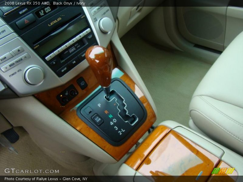 Black Onyx / Ivory 2008 Lexus RX 350 AWD