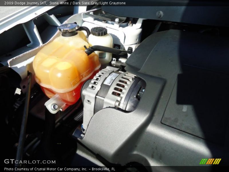 Stone White / Dark Slate Gray/Light Graystone 2009 Dodge Journey SXT