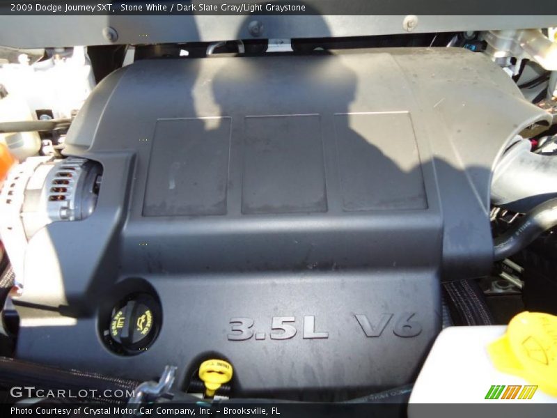 Stone White / Dark Slate Gray/Light Graystone 2009 Dodge Journey SXT