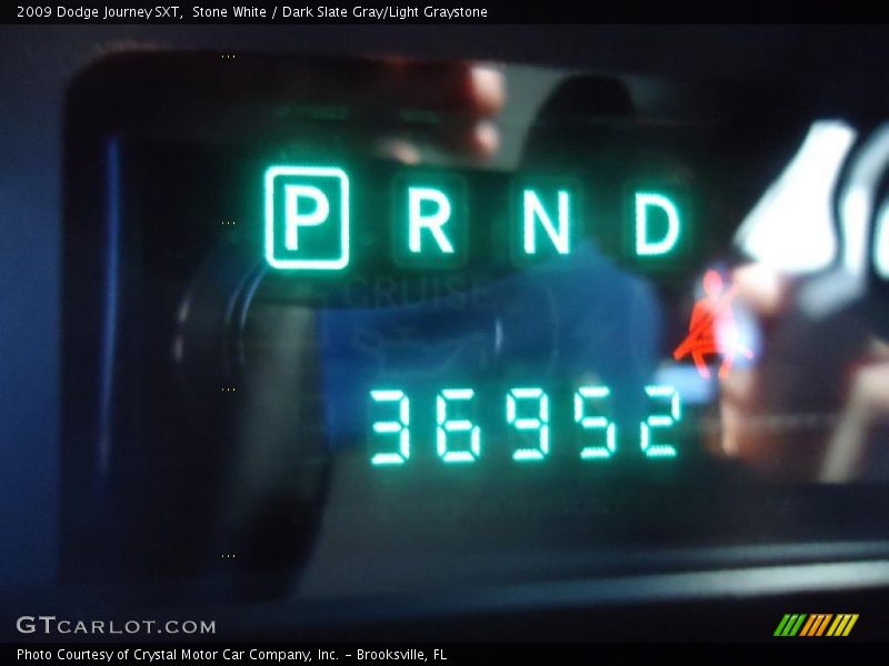 Stone White / Dark Slate Gray/Light Graystone 2009 Dodge Journey SXT