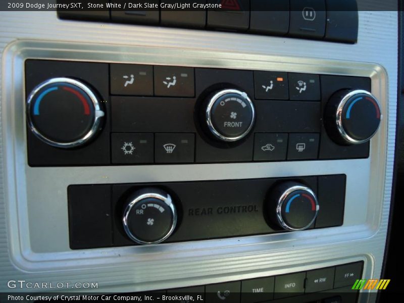 Stone White / Dark Slate Gray/Light Graystone 2009 Dodge Journey SXT