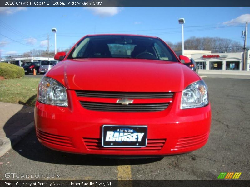 Victory Red / Gray 2010 Chevrolet Cobalt LT Coupe