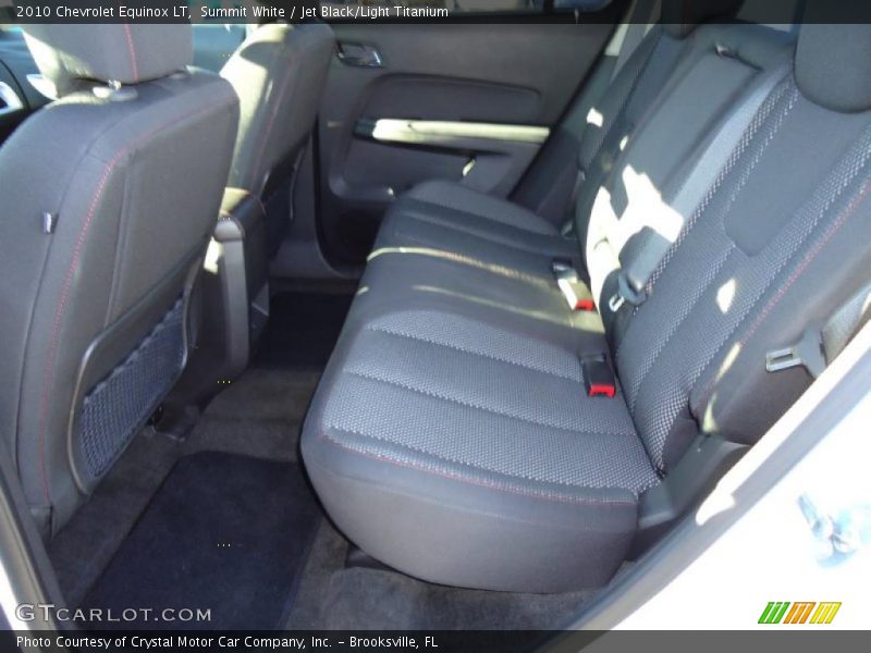 Summit White / Jet Black/Light Titanium 2010 Chevrolet Equinox LT