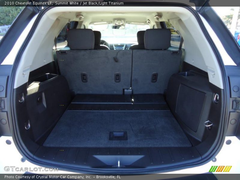 Summit White / Jet Black/Light Titanium 2010 Chevrolet Equinox LT