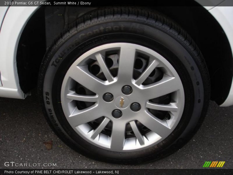 Summit White / Ebony 2010 Pontiac G6 GT Sedan