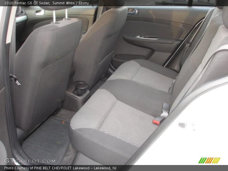 Summit White / Ebony 2010 Pontiac G6 GT Sedan