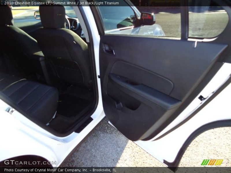 Summit White / Jet Black/Light Titanium 2010 Chevrolet Equinox LT