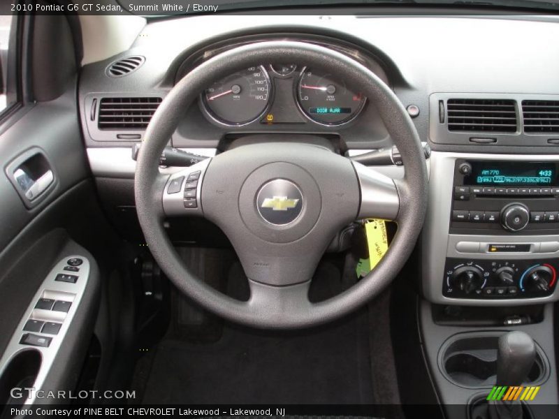 Summit White / Ebony 2010 Pontiac G6 GT Sedan