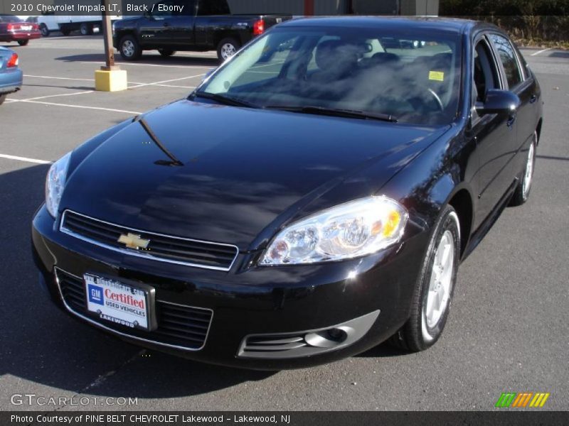Black / Ebony 2010 Chevrolet Impala LT