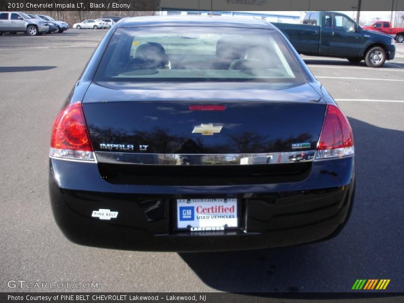 Black / Ebony 2010 Chevrolet Impala LT