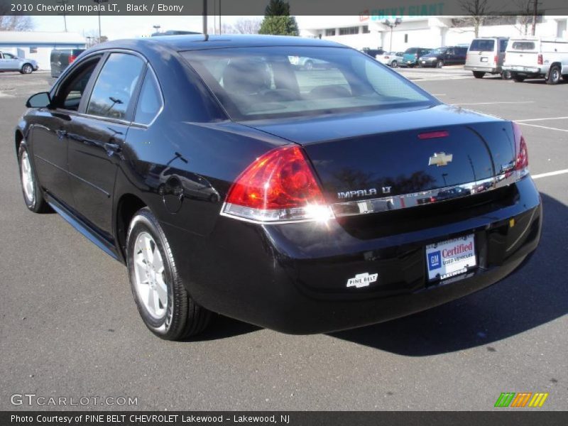 Black / Ebony 2010 Chevrolet Impala LT