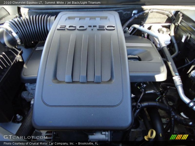 Summit White / Jet Black/Light Titanium 2010 Chevrolet Equinox LT