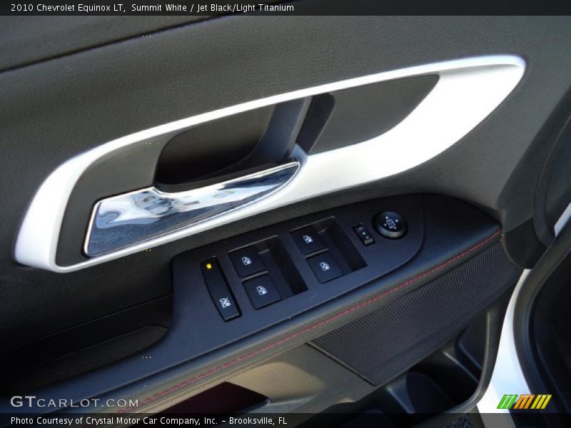 Summit White / Jet Black/Light Titanium 2010 Chevrolet Equinox LT