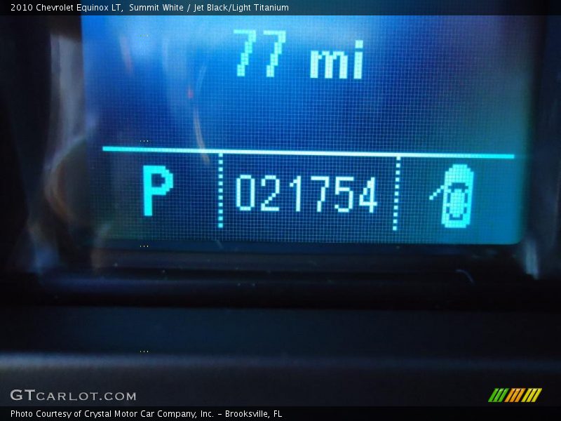 Summit White / Jet Black/Light Titanium 2010 Chevrolet Equinox LT
