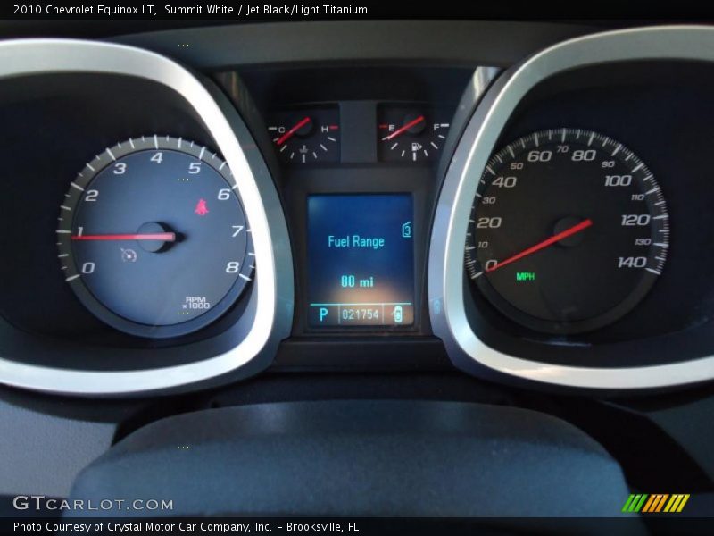 Summit White / Jet Black/Light Titanium 2010 Chevrolet Equinox LT