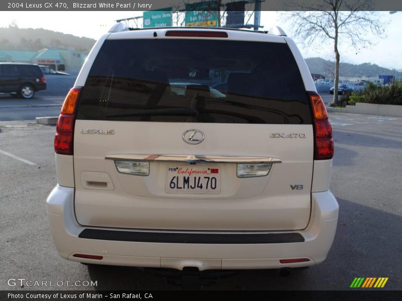 Blizzard White Pearl / Ivory 2004 Lexus GX 470
