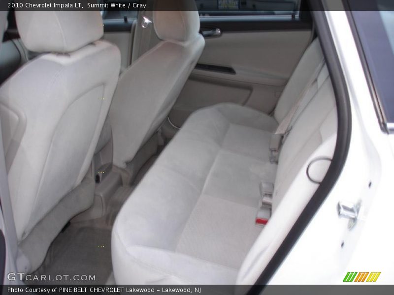Summit White / Gray 2010 Chevrolet Impala LT