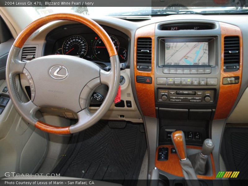 Blizzard White Pearl / Ivory 2004 Lexus GX 470