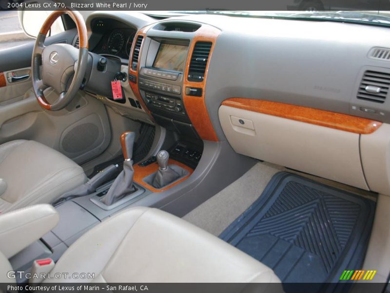 Blizzard White Pearl / Ivory 2004 Lexus GX 470
