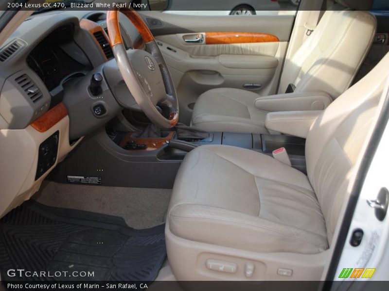 Blizzard White Pearl / Ivory 2004 Lexus GX 470