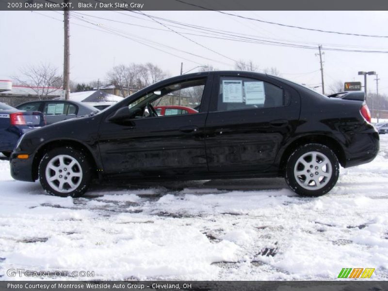 Black / Dark Slate Gray 2003 Dodge Neon SXT