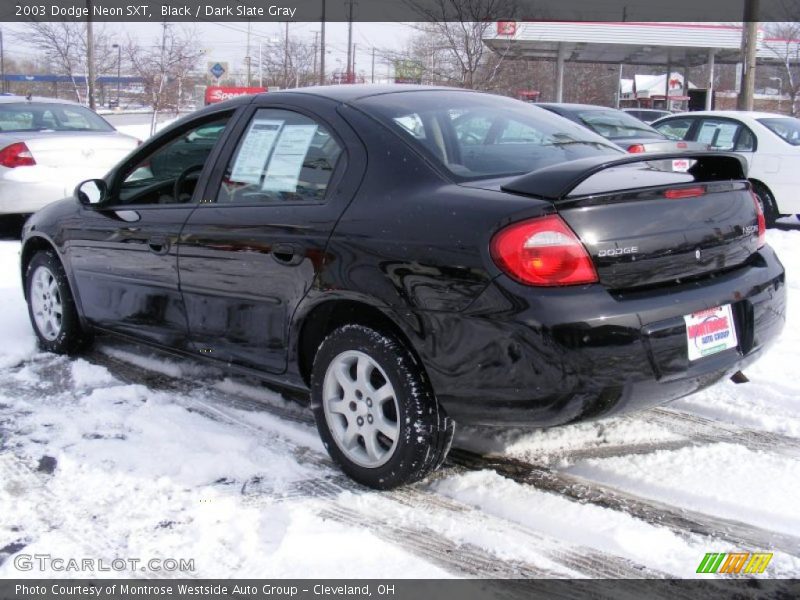 Black / Dark Slate Gray 2003 Dodge Neon SXT