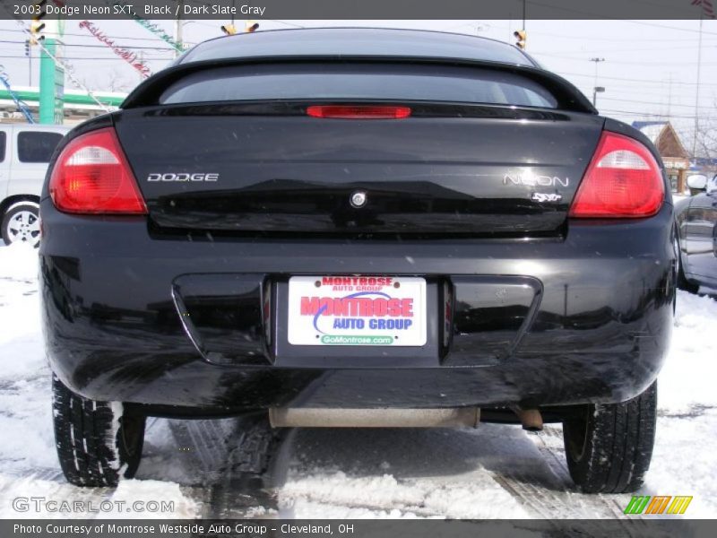 Black / Dark Slate Gray 2003 Dodge Neon SXT