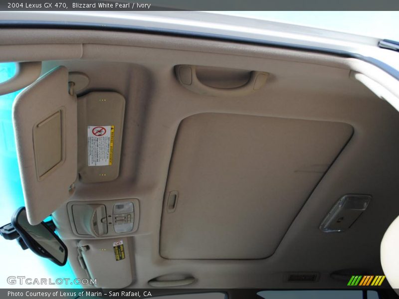 Blizzard White Pearl / Ivory 2004 Lexus GX 470