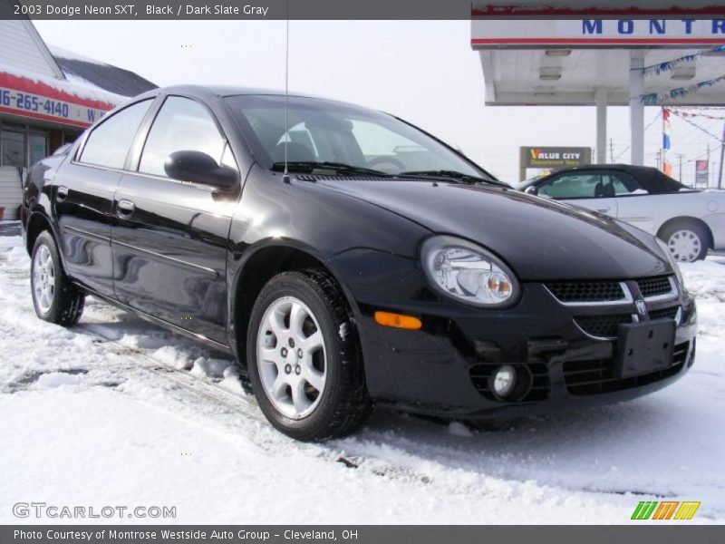 Black / Dark Slate Gray 2003 Dodge Neon SXT