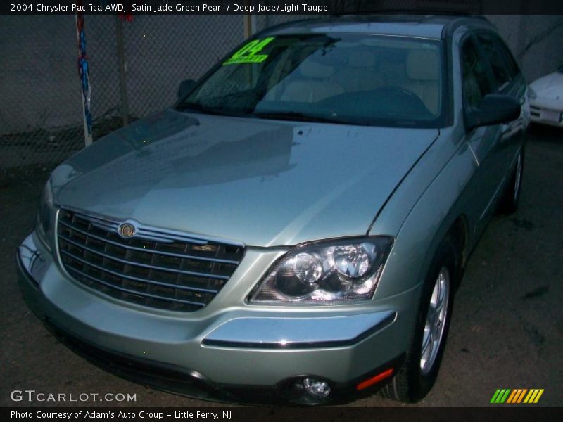 Satin Jade Green Pearl / Deep Jade/Light Taupe 2004 Chrysler Pacifica AWD