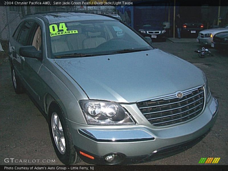 Satin Jade Green Pearl / Deep Jade/Light Taupe 2004 Chrysler Pacifica AWD