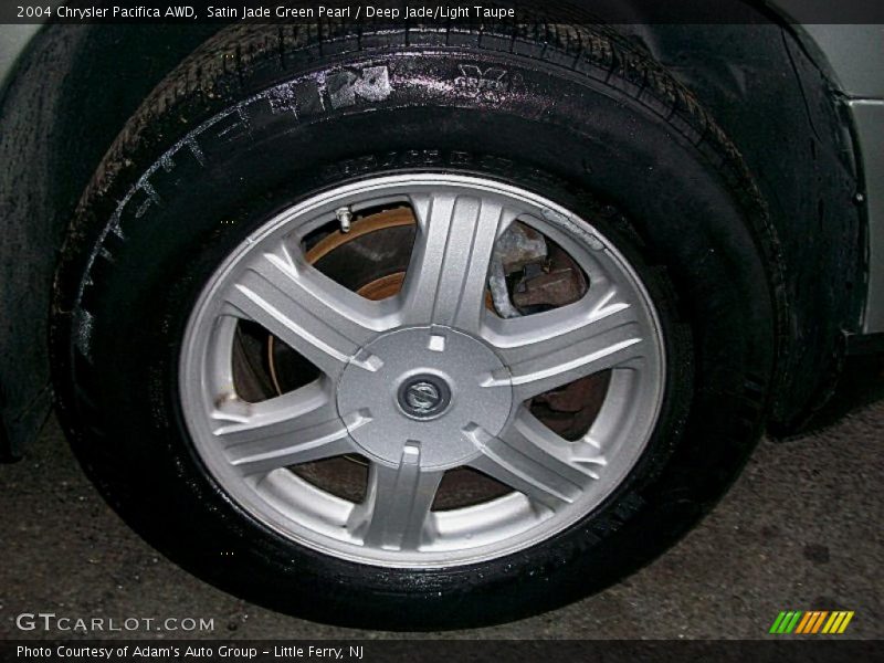 Satin Jade Green Pearl / Deep Jade/Light Taupe 2004 Chrysler Pacifica AWD