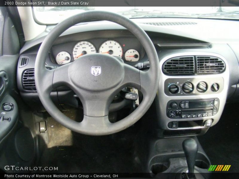 Black / Dark Slate Gray 2003 Dodge Neon SXT