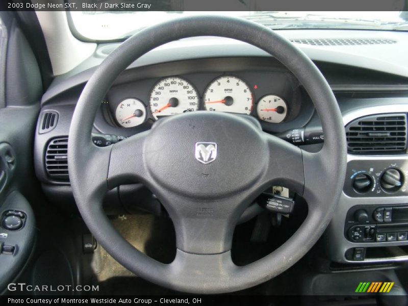 Black / Dark Slate Gray 2003 Dodge Neon SXT