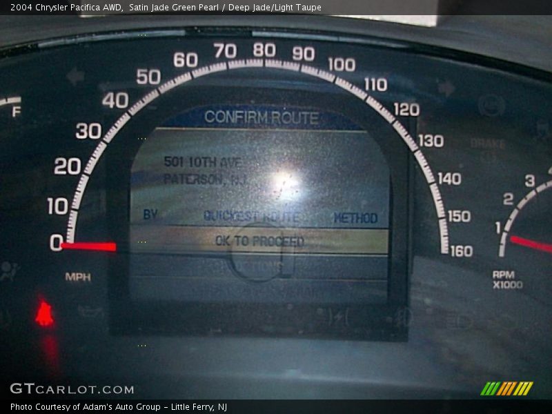 Satin Jade Green Pearl / Deep Jade/Light Taupe 2004 Chrysler Pacifica AWD