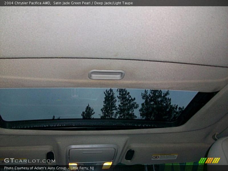 Satin Jade Green Pearl / Deep Jade/Light Taupe 2004 Chrysler Pacifica AWD