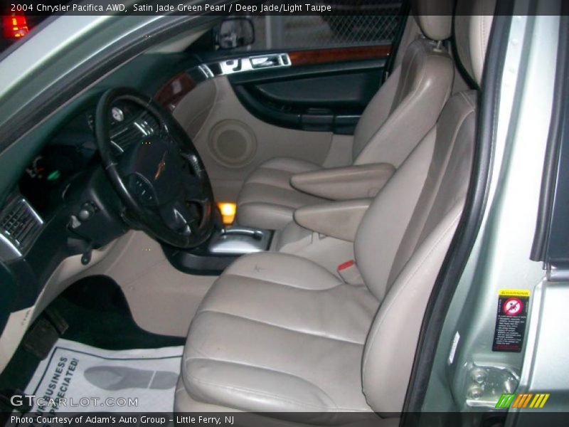 Satin Jade Green Pearl / Deep Jade/Light Taupe 2004 Chrysler Pacifica AWD