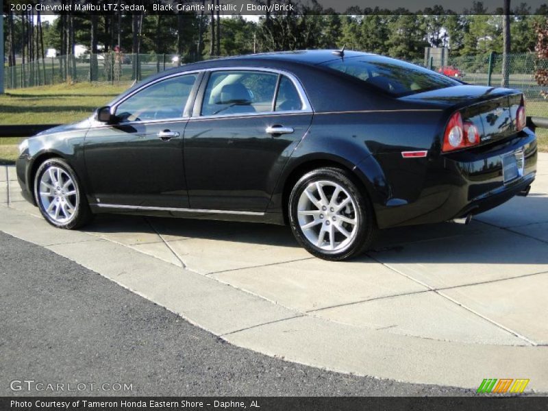  2009 Malibu LTZ Sedan Black Granite Metallic