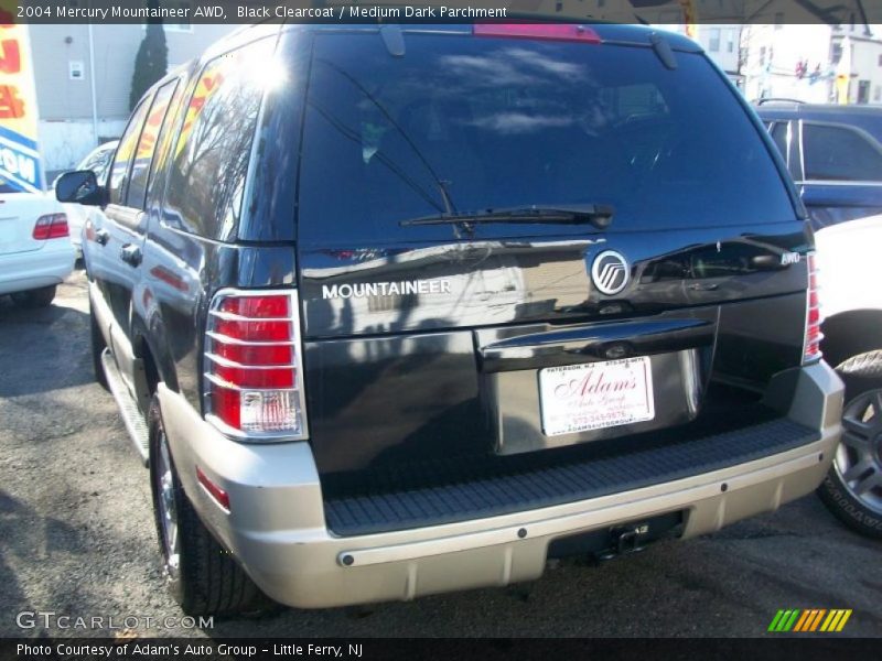 Black Clearcoat / Medium Dark Parchment 2004 Mercury Mountaineer AWD