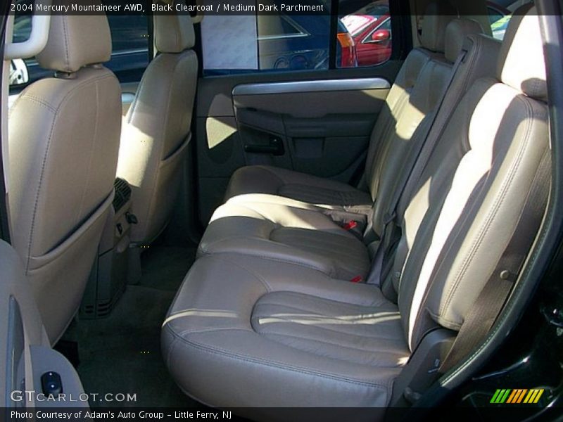 Black Clearcoat / Medium Dark Parchment 2004 Mercury Mountaineer AWD
