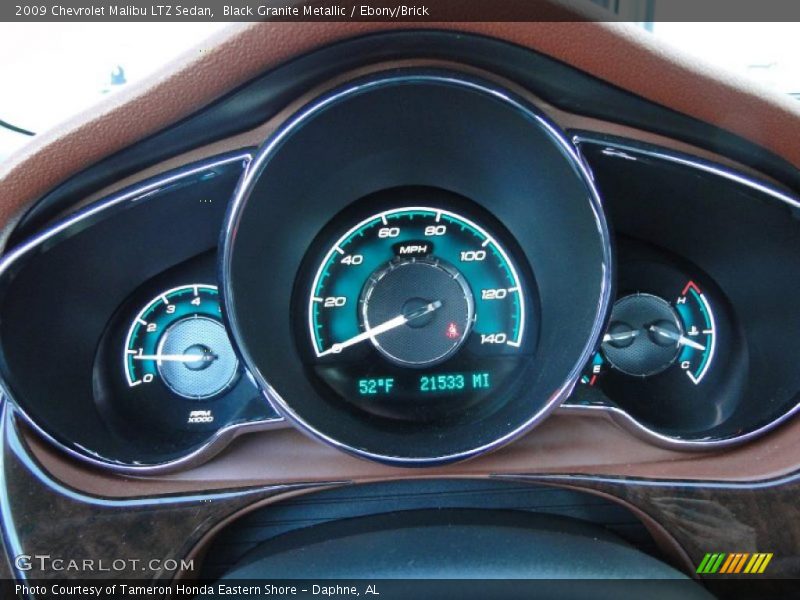  2009 Malibu LTZ Sedan LTZ Sedan Gauges