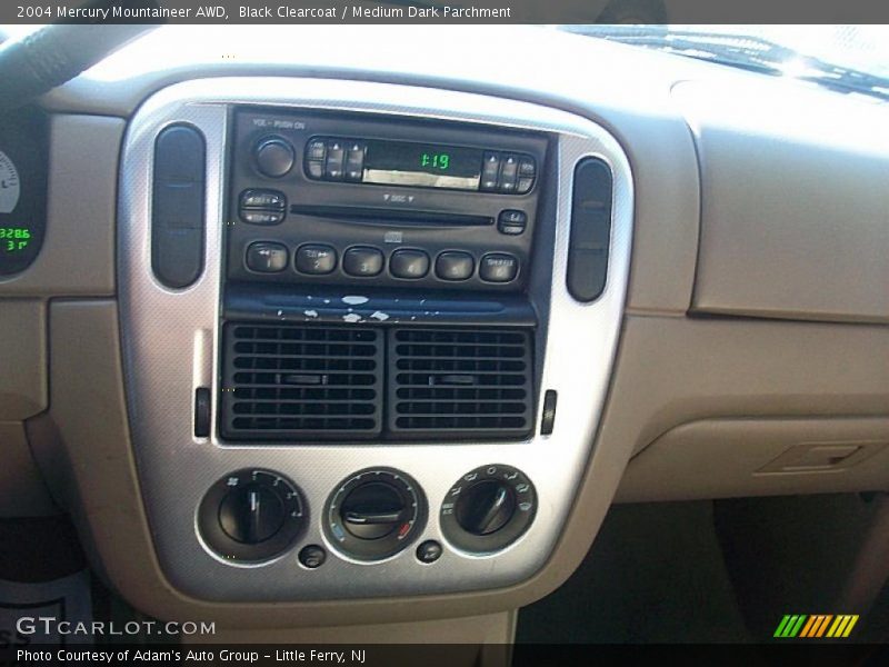 Controls of 2004 Mountaineer AWD