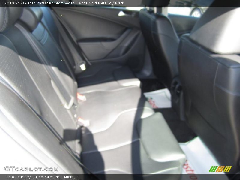 White Gold Metallic / Black 2010 Volkswagen Passat Komfort Sedan