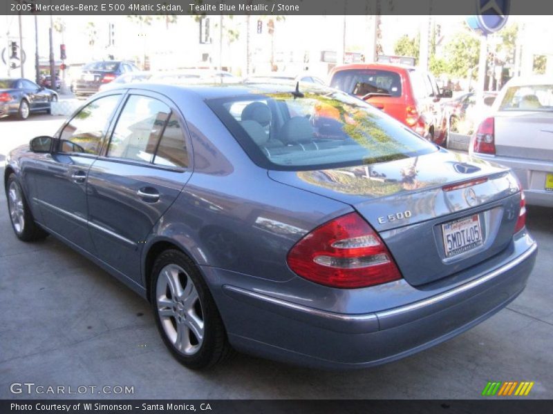  2005 E 500 4Matic Sedan Tealite Blue Metallic