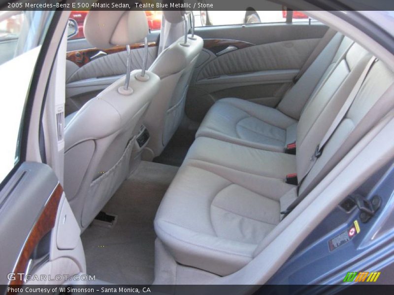  2005 E 500 4Matic Sedan Stone Interior