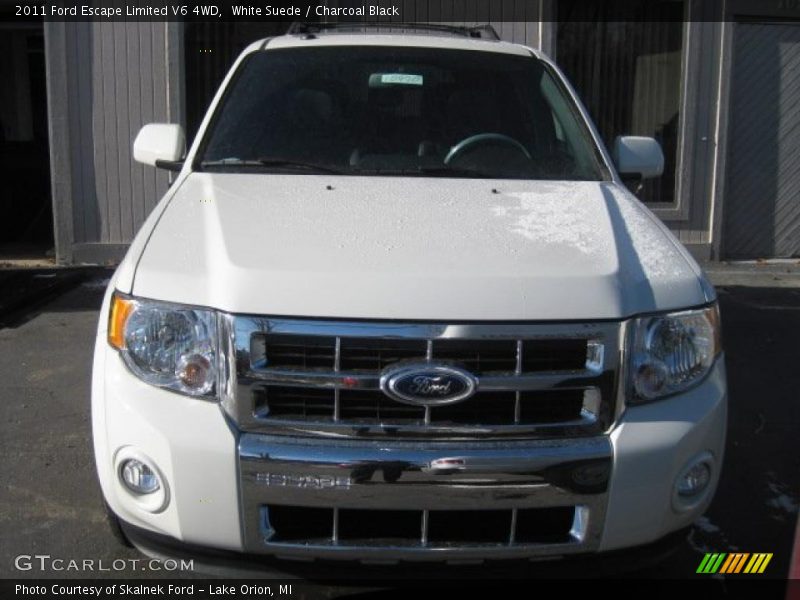 White Suede / Charcoal Black 2011 Ford Escape Limited V6 4WD