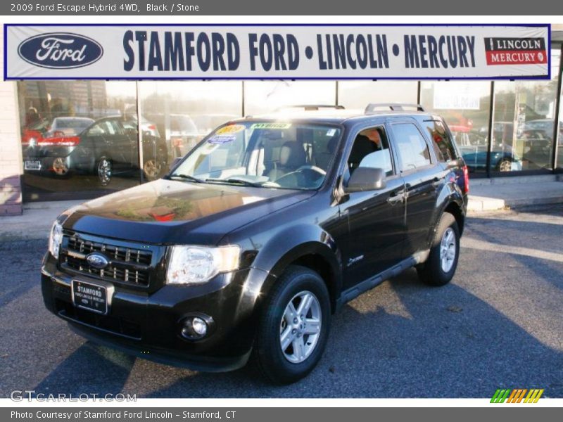 Black / Stone 2009 Ford Escape Hybrid 4WD