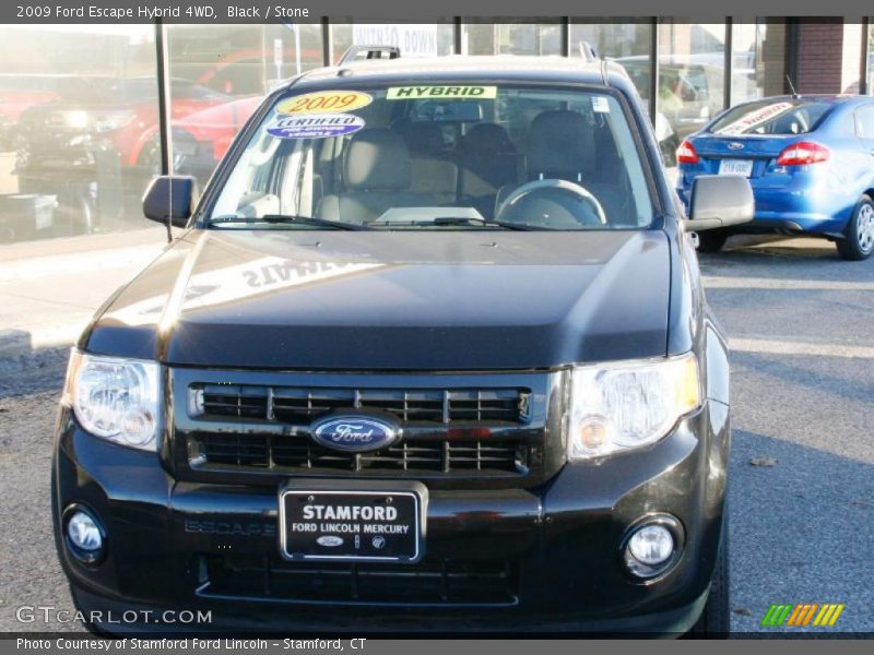 Black / Stone 2009 Ford Escape Hybrid 4WD